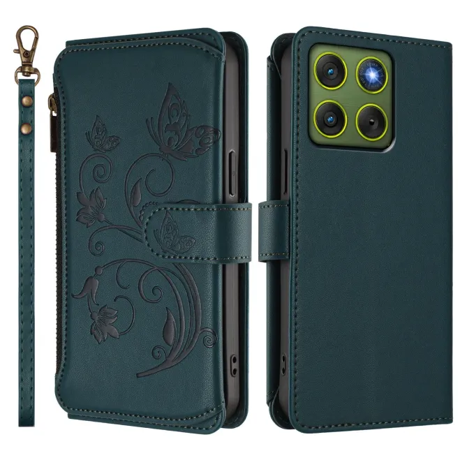 Housse Motorola Edge 70 Papillon Zippée | FÉERIE