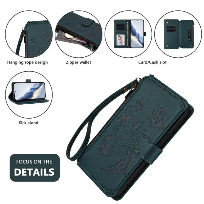 Housse Motorola Edge 70 Papillon Zippée | FÉERIE