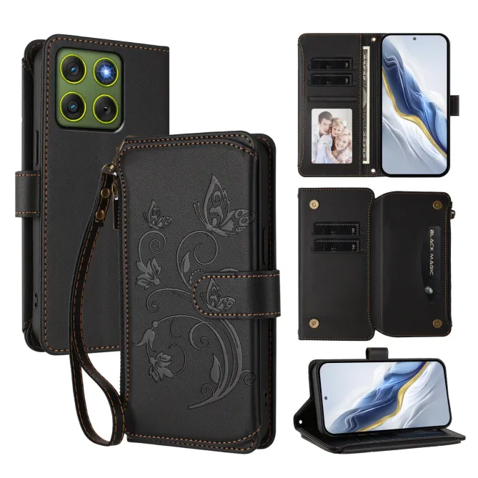 Housse Motorola Edge 70 Papillon Zippée | FÉERIE