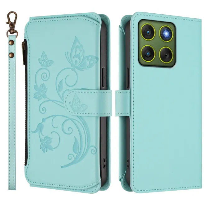 Housse Motorola Edge 70 Papillon Zippée | FÉERIE