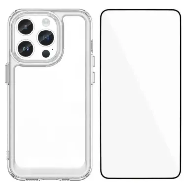 Coque iPhone 12 Pro Transparente + Verre Trempé | MF Series