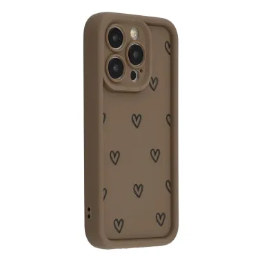 Coque iPhone 12 Pro Cœurs Noirs | COCOON