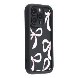 Coque iPhone 12 Pro Grands Nœuds Roses | RIBBON