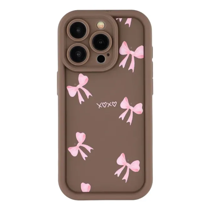 Coque iPhone 12 Pro Nœuds Roses | XOXO
