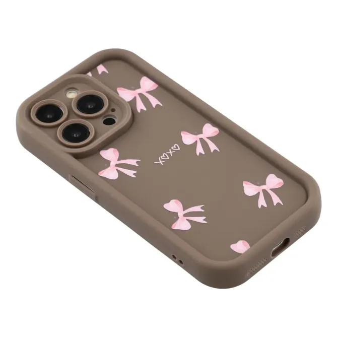 Coque iPhone 12 Pro Nœuds Roses | XOXO