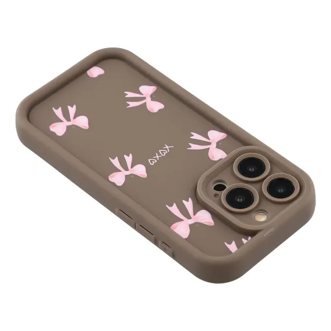 Coque iPhone 12 Pro Nœuds Roses | XOXO