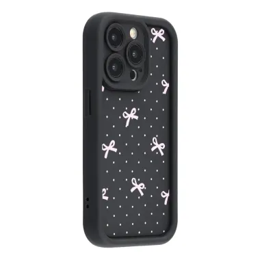 Coque iPhone 12 Pro Nœuds Roses et Pois | AUTHENTIQUE