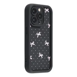 Coque iPhone 12 Pro Nœuds Roses et Pois | AUTHENTIQUE