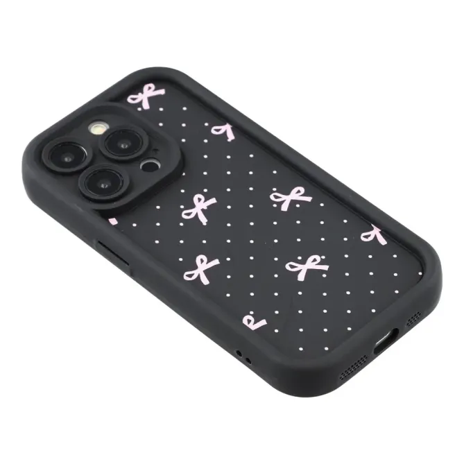 Coque iPhone 12 Pro Nœuds Roses et Pois | AUTHENTIQUE