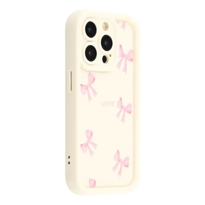 Coque iPhone 12 Pro Nœuds Roses | CRÉPUSCULE