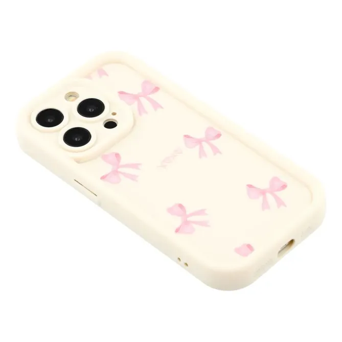 Coque iPhone 12 Pro Nœuds Roses | CRÉPUSCULE