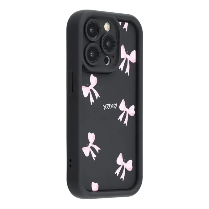 Coque iPhone 12 Pro Noeuds Roses | DOUCEUR