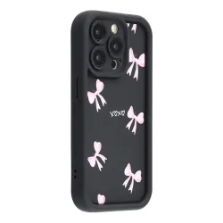 Coque iPhone 12 Pro Noeuds Roses | DOUCEUR