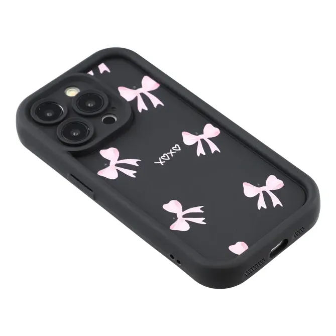 Coque iPhone 12 Pro Noeuds Roses | DOUCEUR