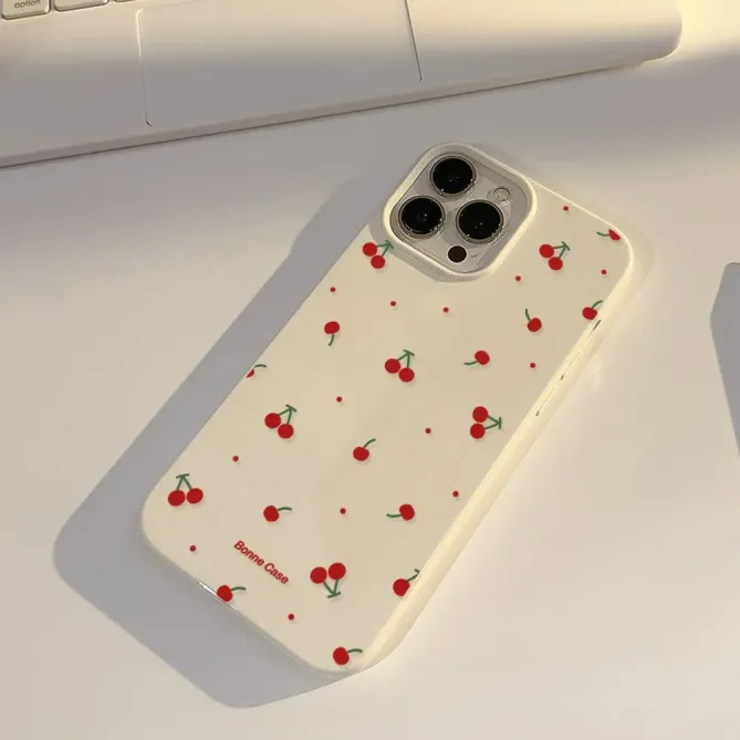 Coque iPhone 12 Pro / 12 Cerises Originales