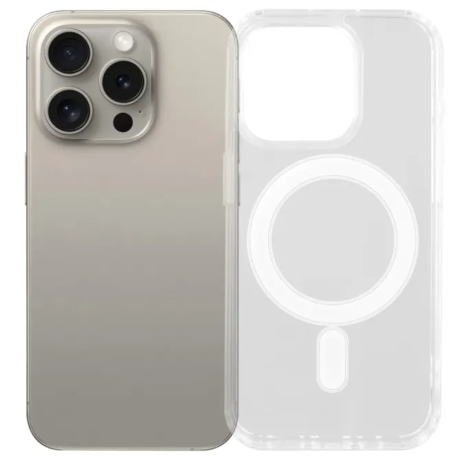 Coque iPhone 12 Pro / 12 Transparente  Compatible MagSafe