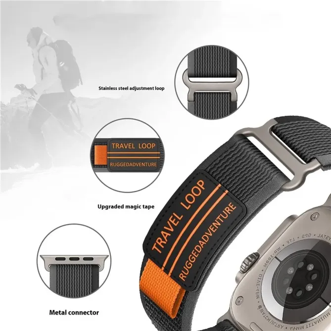 Bracelet Nylon pour Samsung Galaxy Watch8 Classic 46mm / Watch8 44mm /