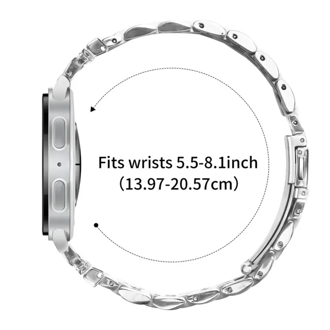 Bracelet Metal pour Samsung Galaxy Watch8 Classic 46mm / Watch8 44mm /