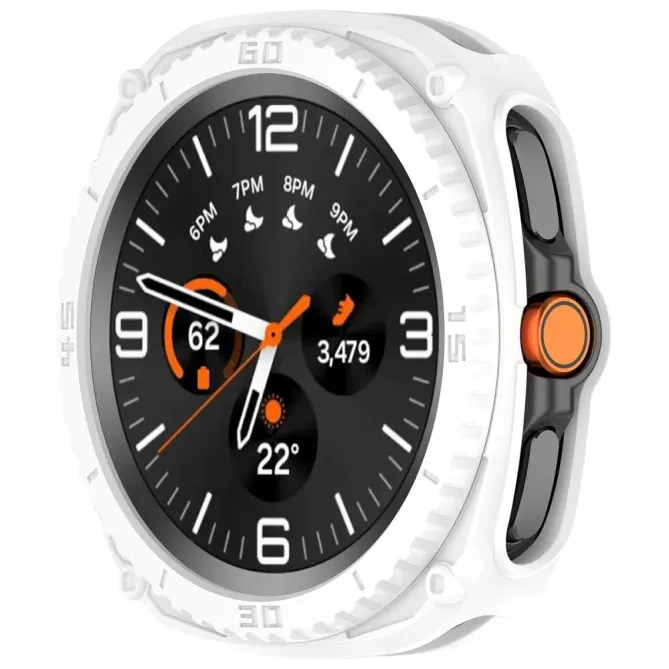 Coque Samsung Galaxy Watch8 Classic 46mm avec anneau de protection