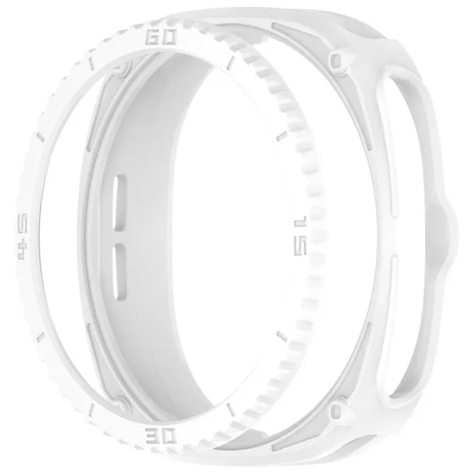 Coque Samsung Galaxy Watch8 Classic 46mm avec anneau de protection