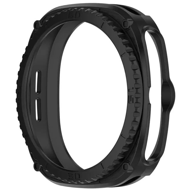 Coque Samsung Galaxy Watch8 Classic 46mm avec anneau de protection