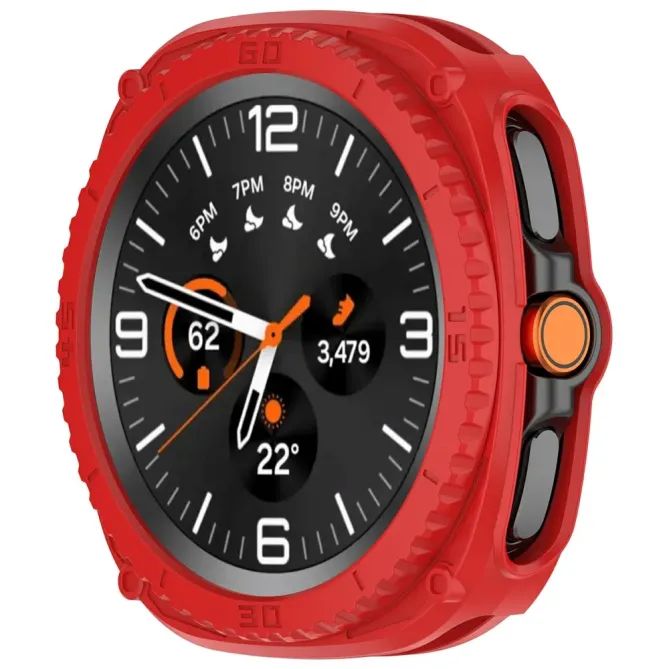 Coque Samsung Galaxy Watch8 Classic 46mm avec anneau de protection