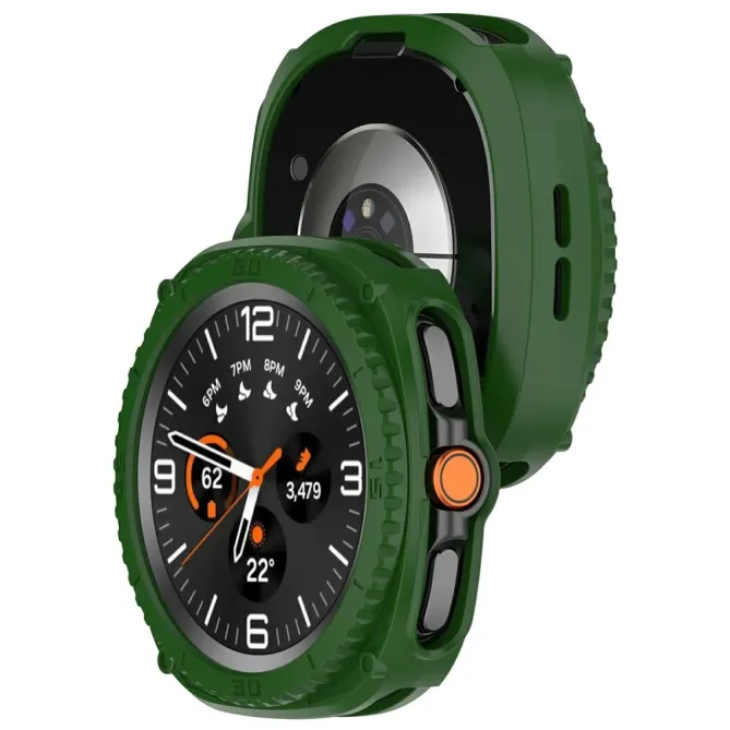 Coque Samsung Galaxy Watch8 Classic 46mm avec anneau de protection