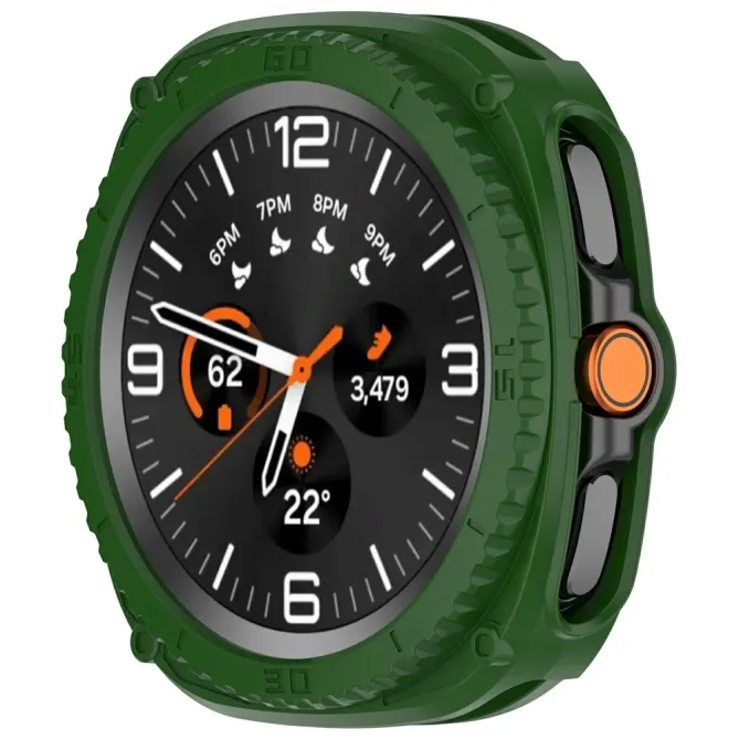 Coque Samsung Galaxy Watch8 Classic 46mm avec anneau de protection