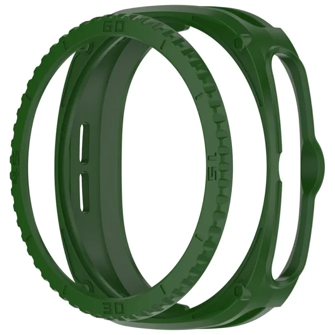 Coque Samsung Galaxy Watch8 Classic 46mm avec anneau de protection