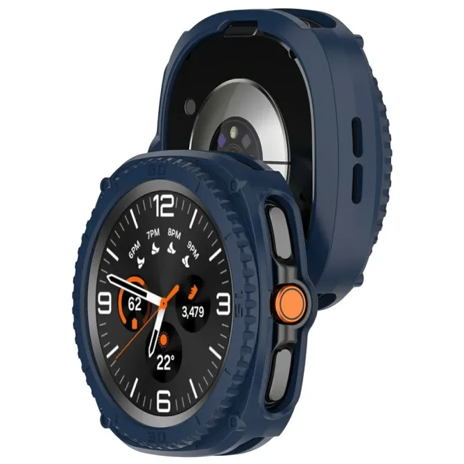 Coque Samsung Galaxy Watch8 Classic 46mm avec anneau de protection