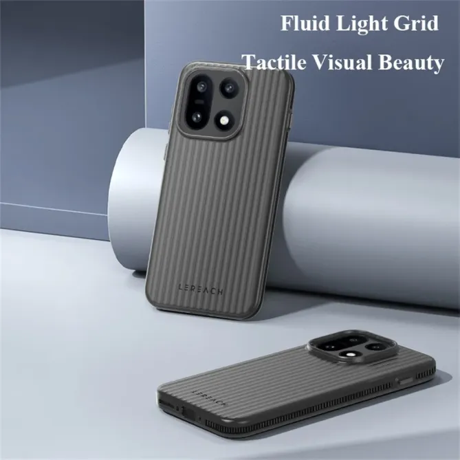 Coque OnePlus 15 Striée Fumé | PRISME