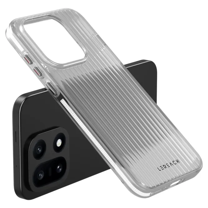 Coque OnePlus 15 Striée Fumé | PRISME
