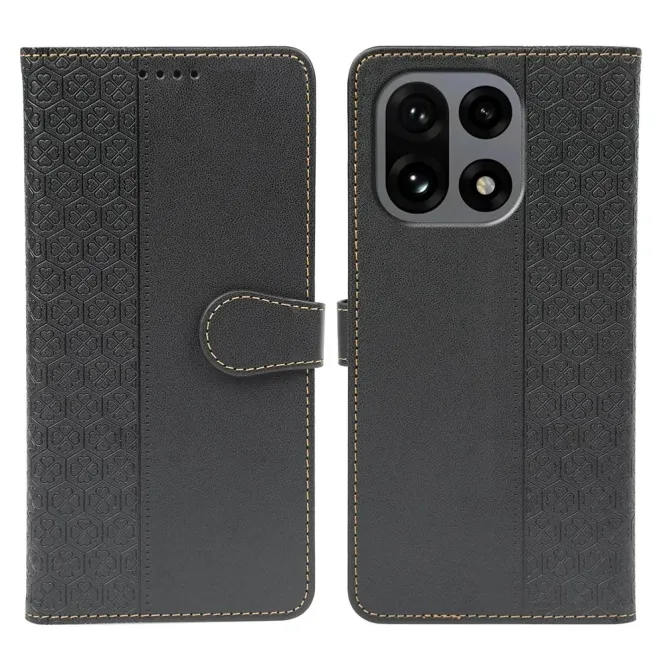 Housse OnePlus 15 Porte-cartes Trèfle