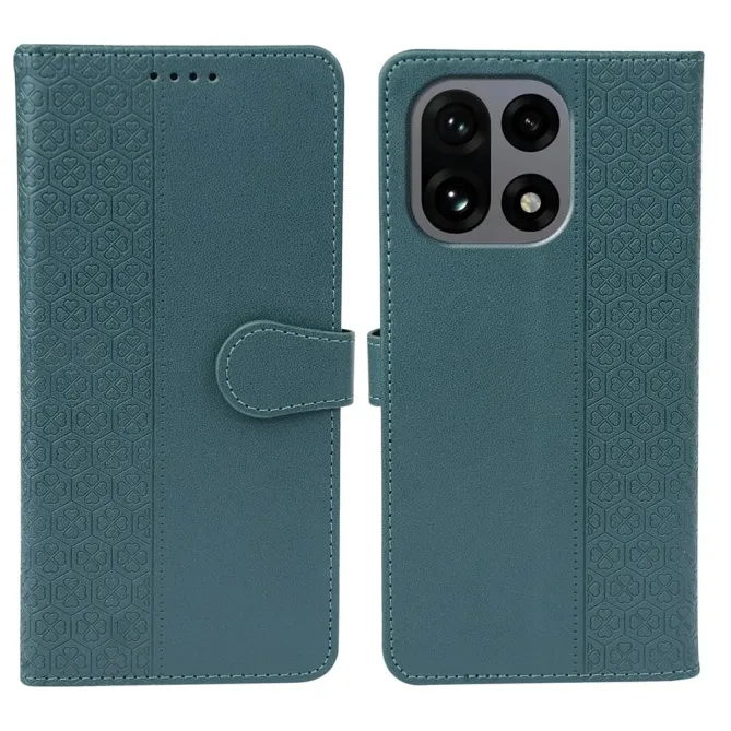Housse OnePlus 15 Porte-cartes Trèfle