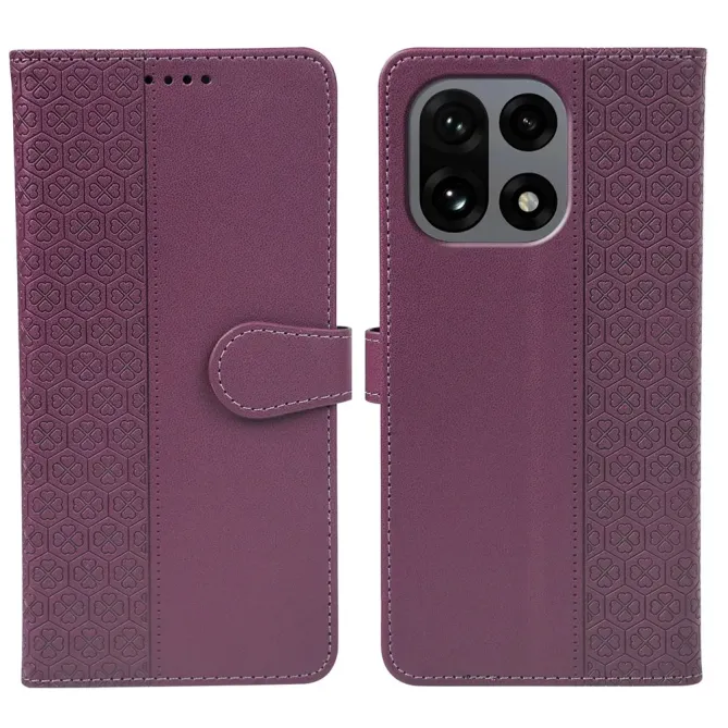 Housse OnePlus 15 Porte-cartes Trèfle