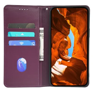 Étui OnePlus 15 Porte-cartes Trèfle Vin Rouge - photo 6