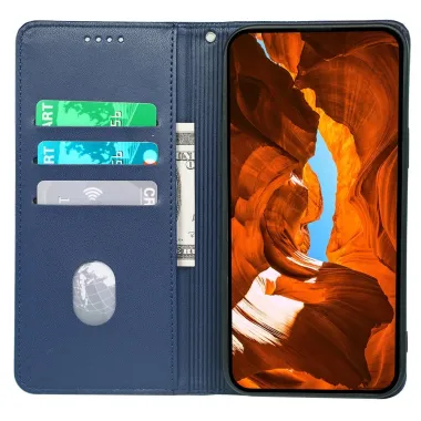 Étui OnePlus 15 Porte-cartes Trèfle Bleu marine - photo 12