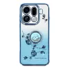Coque Oppo Find X9 Pro 5G Fleur Strass Dégradé avec Anneau