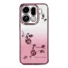 Coque Oppo Find X9 Pro 5G Fleur Strass Dégradé