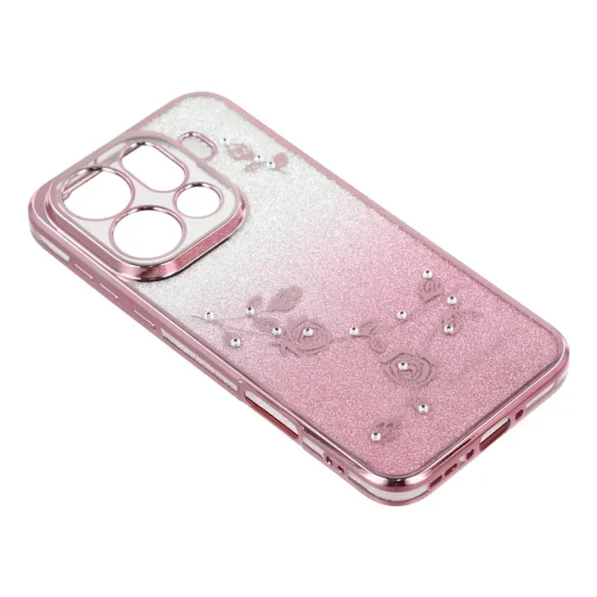 Coque Oppo Find X9 Pro 5G Fleur Strass Dégradé