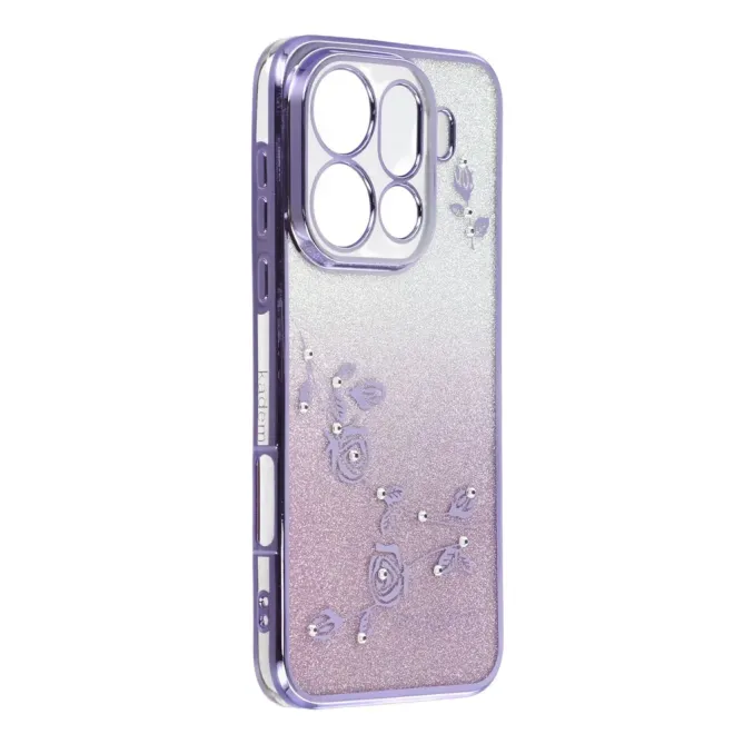 Coque Oppo Find X9 Pro 5G Fleur Strass Dégradé