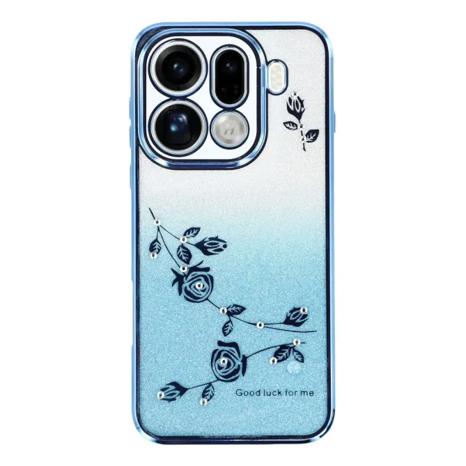 Coque Oppo Find X9 Pro 5G Fleur Strass Dégradé