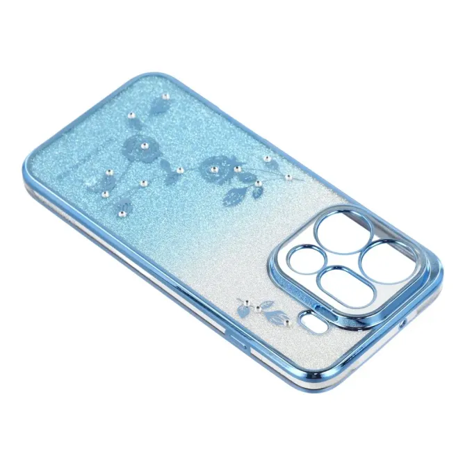 Coque Oppo Find X9 Pro 5G Fleur Strass Dégradé