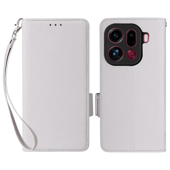 Housse Oppo Find X9 Pro 5G effet cuir à Lanière | FOLKEN