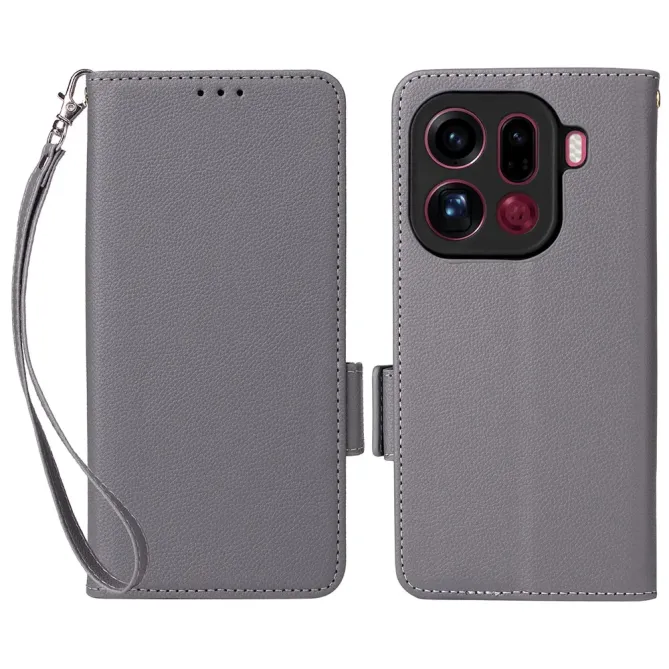 Housse Oppo Find X9 Pro 5G effet cuir à Lanière | FOLKEN