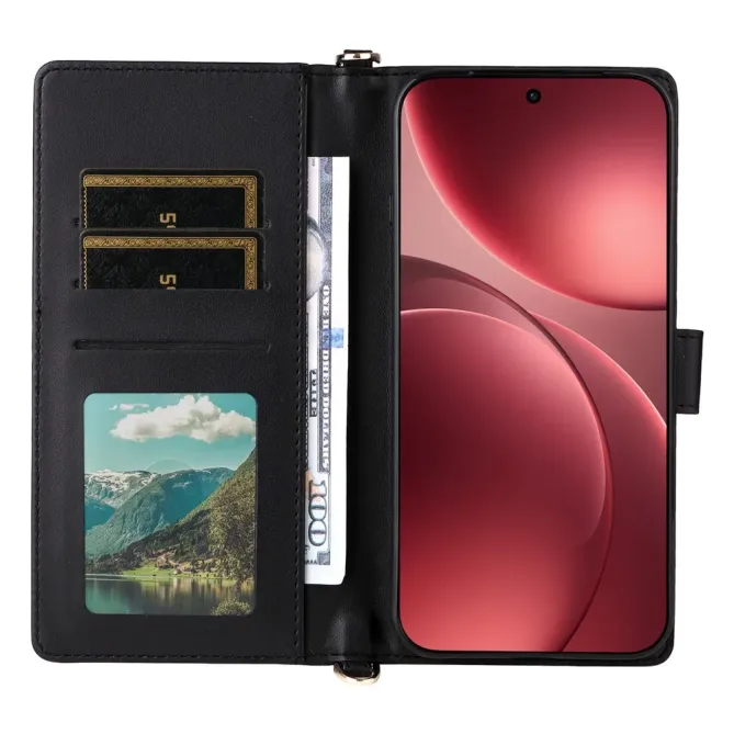 Housse Oppo Find X9 Pro 5G Bandoulière Matelassée