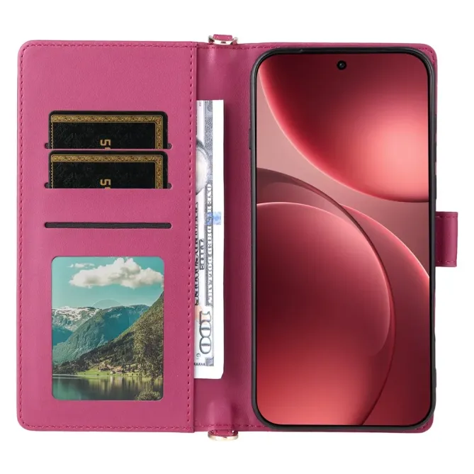 Housse Oppo Find X9 Pro 5G Bandoulière Matelassée