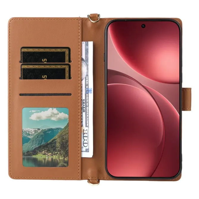 Housse Oppo Find X9 Pro 5G Bandoulière Matelassée