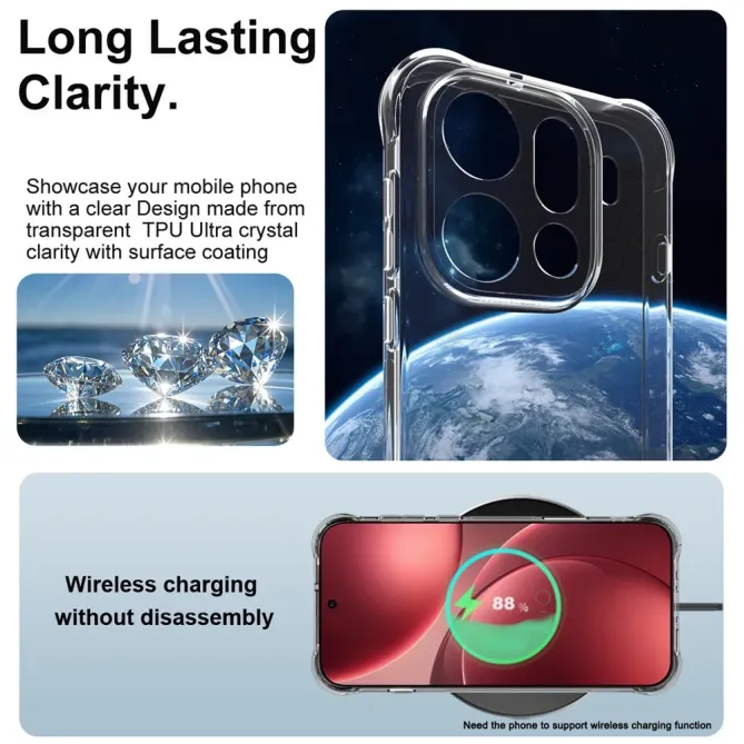 Coque Oppo Find X9 Pro 5G Class Protect Transparent