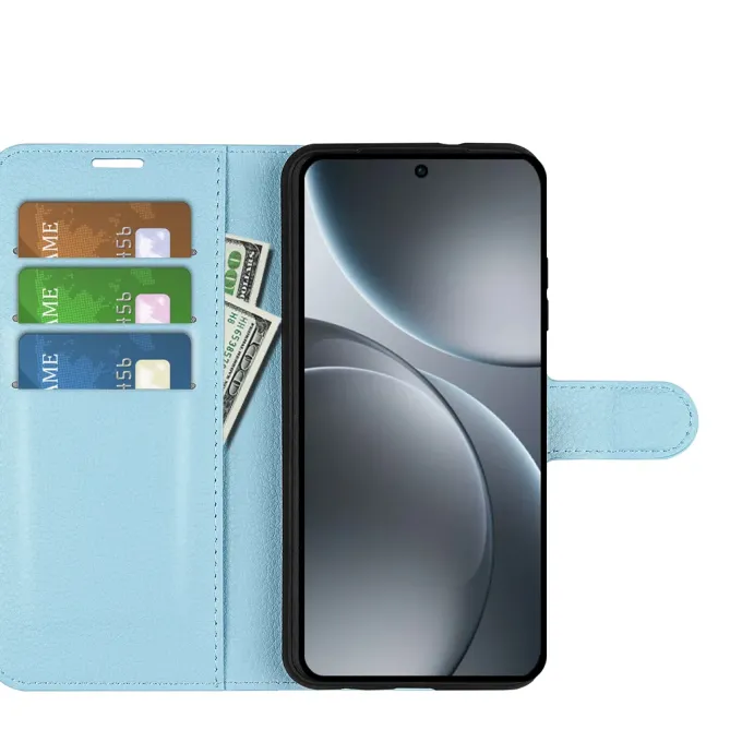 Housse Oppo Find X9 Pro 5G portefeuille style cuir